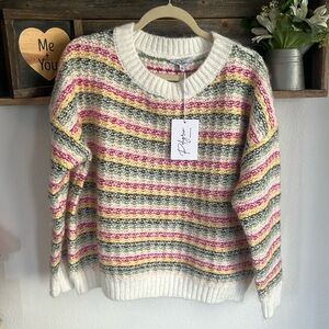NWT Polgram colorful sweater